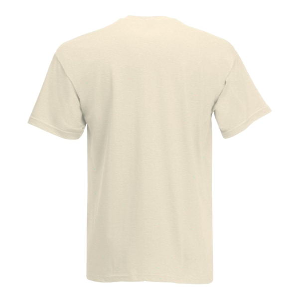 Herr T-shirt med kort ärm, stor, beige Beige X Large