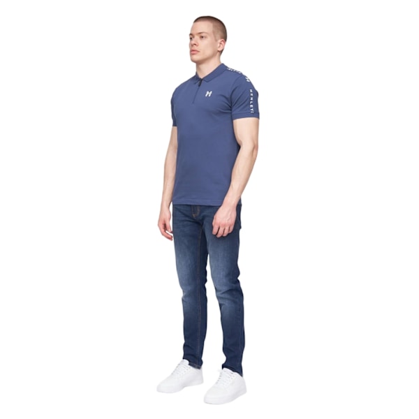 Henleys Mens Tapehen Polo Shirt L Deep Blue Deep Blue L