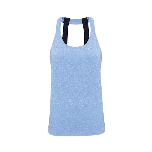 Tri Dri Dam/Kvinnor Dubbel Rem Rygg Ärmlös Väst L Cornflower Melange Cornflower Melange L