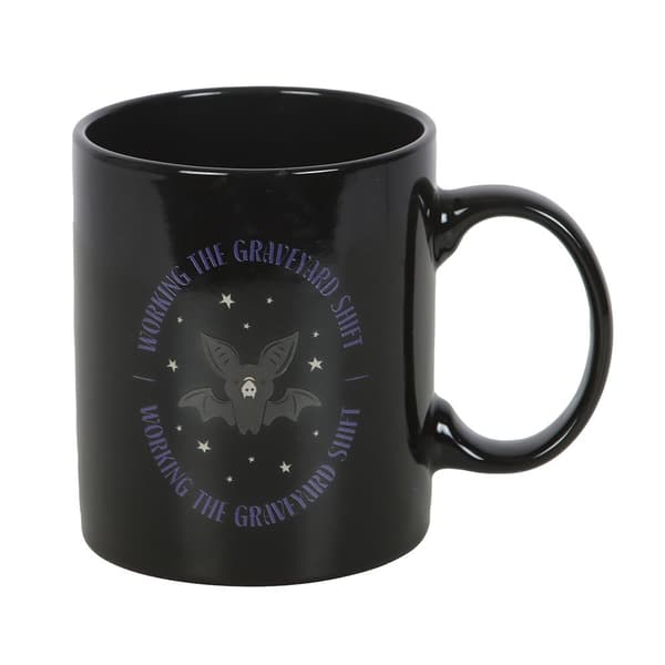 Something Different Arbeta Nattpasset Fladdermus 450ml Mugg O Black One Size