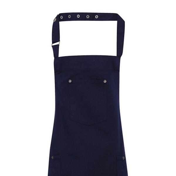 Premier Unisex Vuxen Twill Chino Full Apron One Size Marinblå Navy One Size