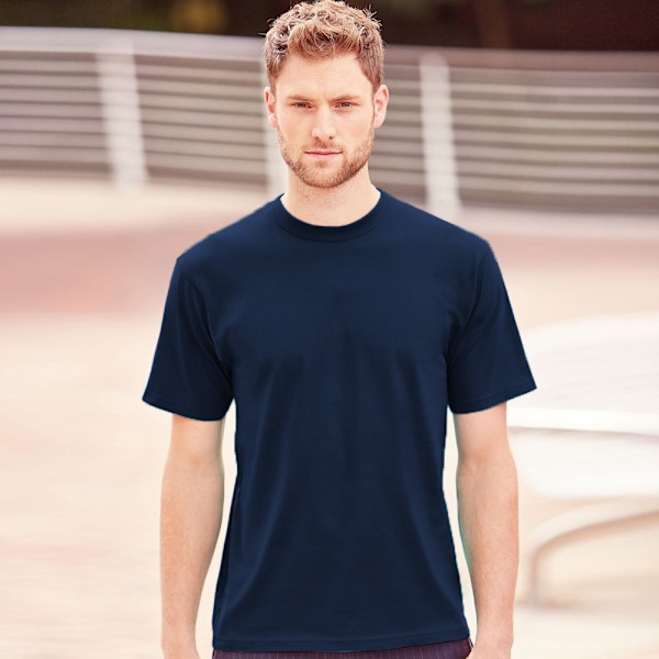 Jerzees Colours Classic T-shirt för män med korta ärmar, XL, fransk marinblå French Navy XL