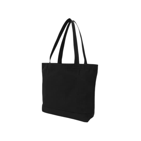 Maison Kitsuné Dressed Fox Canvas Tote Bag One Size Svart Black One Size