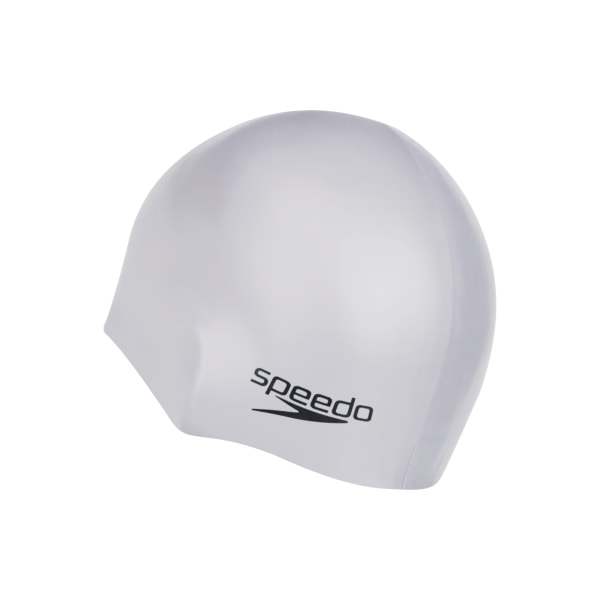 Speedo Unisex cap i silikon för vuxna One Size Grå Grey One Size