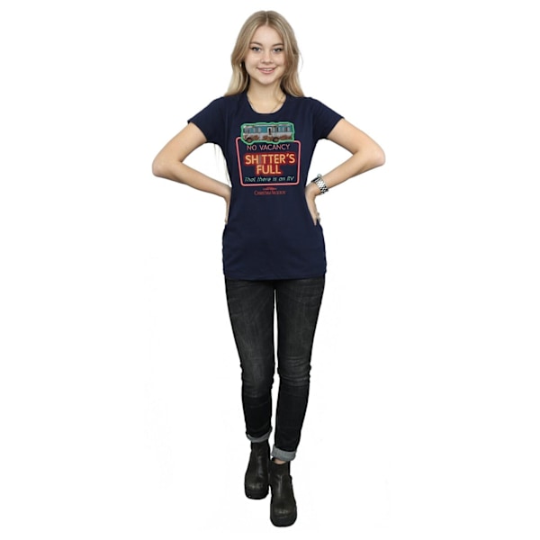 National Lampoon´s Christmas Vacation Womens/Ladies No Vacancy Navy Blue L