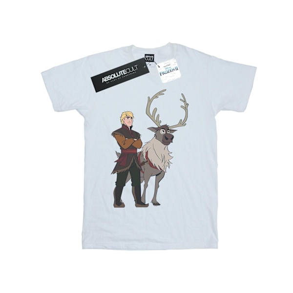 Disney Herr Frozen 2 Sven Och Kristoff T-shirt 5XL Vit White 5XL