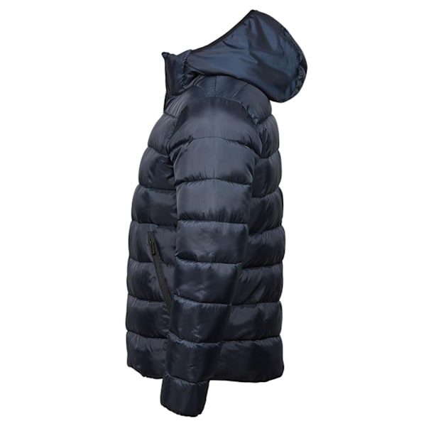 Tee Jays Unisex Adult Lite Hooded Padded Jacket M Marinblå Navy Blue M