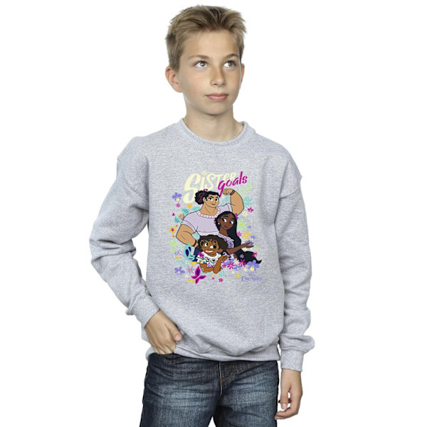 Disney Boys Encanto Sister Goals Sweatshirt 3-4 år Sports Grå Sports Grey 3-4 Years