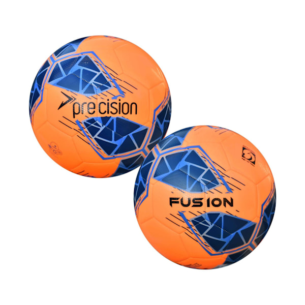 Precision Fusion FIFA Basic Training Ball 3 Fluorescerande Orange/ Fluorescent Orange/Blue/Royal Blue/ 3