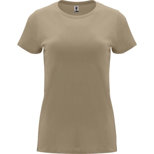 Roly Dam/Dam Capri Kortärmad T-shirt L Sand Sand L