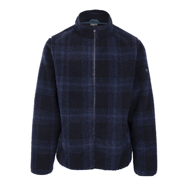 Trespass Epperstone AT400 Rutig Fleece för Män XL Marinblå Navy XL