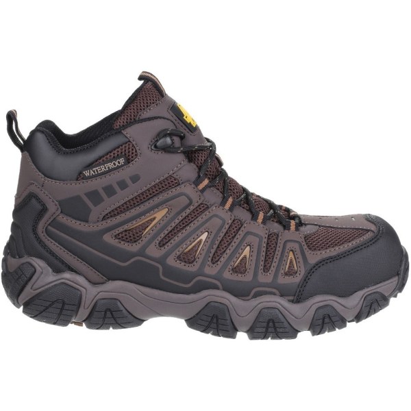 Amblers Safety Mens AS801 Rockingham Vattentät Non-Metal Hikin Brown 6.5 UK