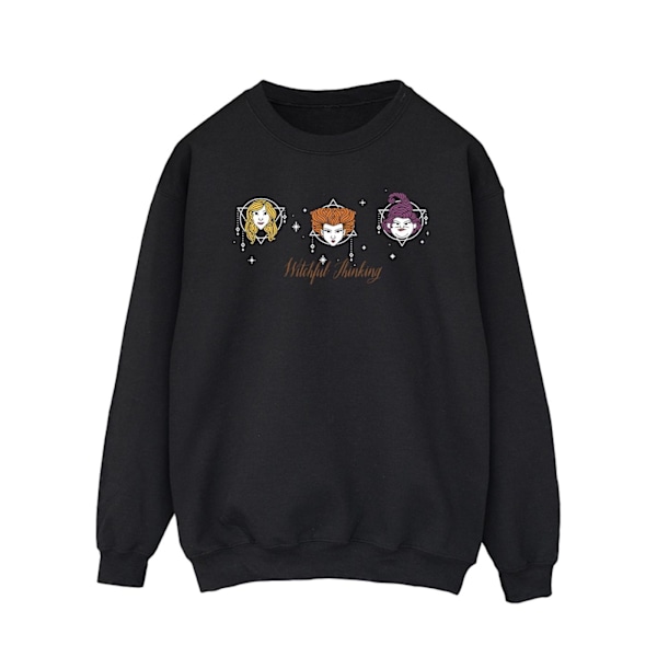 Disney Hocus Pocus Witchful Thinking Sweatshirt XL Svart Black XL