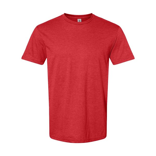 Gildan Unisex Adult Softstyle CVC T-Shirt M Röd Dimma Red Mist M