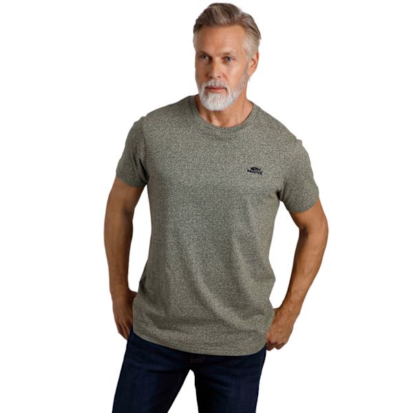 Weird Fish Mens Logo Organic Cotton T-Shirt XL Olive Green Olive Green XL