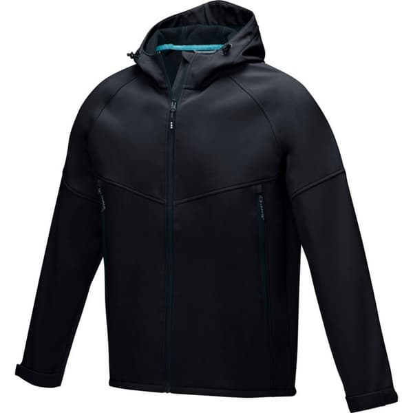 Elevate NXT Coltan återvunnen softshelljacka för män S enfärgad svart Solid Black S