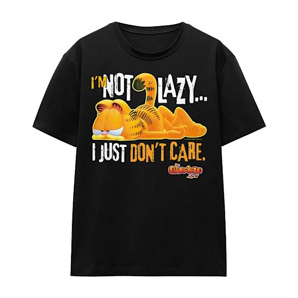 Garfield Unisex Vuxen Inte Lat T-Shirt XL Svart Black XL
