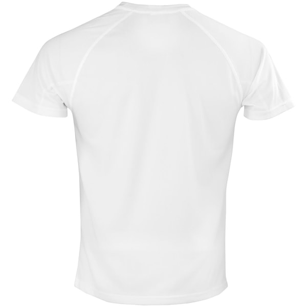 Spiro Vuxen Unisex Impact Aircool Tee L Vit White L