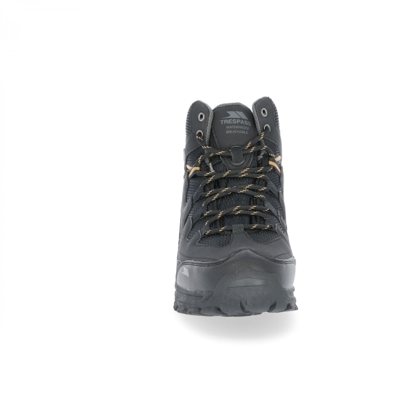 Trespass Mens Finley Vattentäta Walking Boots 10 UK Black Black 10 UK