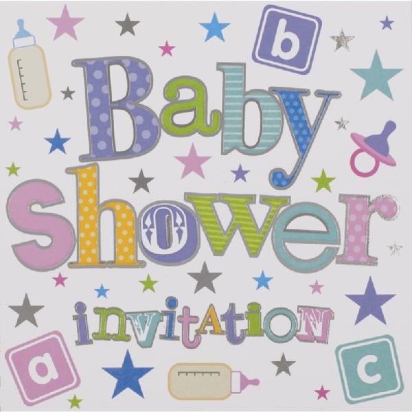 Simon Elvin Baby Shower Display Pack (Paket med 6) Paket med 6 Flerfärgad Multicoloured Pack Of 6
