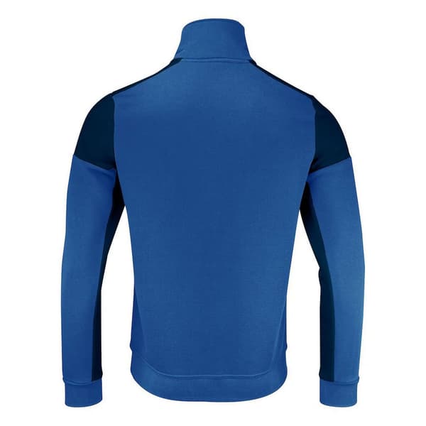 Printer PRIME Herr Kontrast Halvdragkedja Tröja L Kobolt/Marinblå Cobalt/Navy L