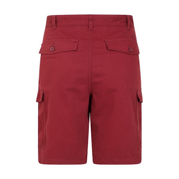 Mountain Warehouse Mens Lakeside Cargo Shorts 28R Burgundy Burgundy 28R