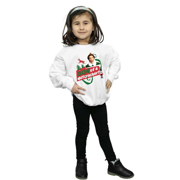 Elf Girls Son Of A Nutcracker Sweatshirt 9-11 År Vit White 9-11 Years