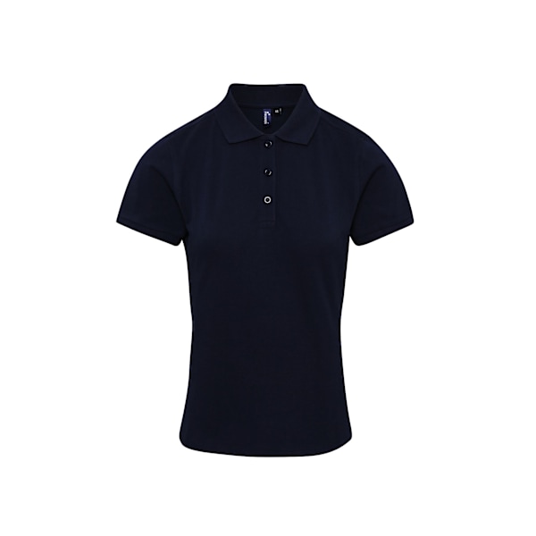 Premier Dam/Kvinnor Coolchecker Plus Piqu Polo Med CoolPlus Navy XS