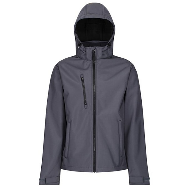 Regatta Herr Venturer Huvtröja Soft Shell Jacka S Seal Grey/Black Seal Grey/Black S