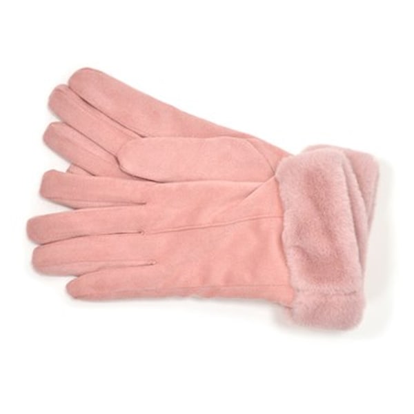Foxbury Sherpa-fodrade handskar för dam/dam M/L Rosa Pink M/L