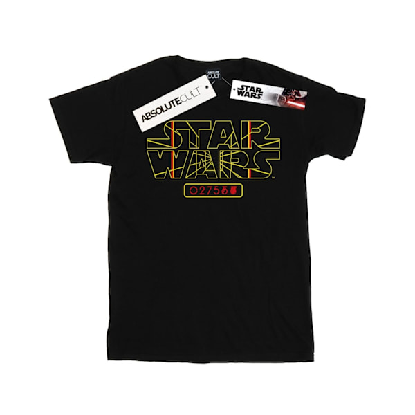 Star Wars T-shirt för män med Target-logotyp, 5XL, svart Black 5XL