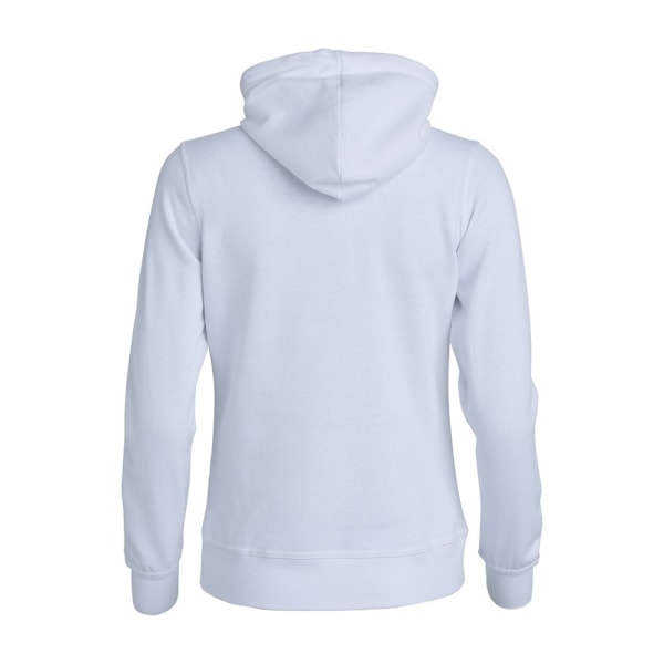 Clique Dam/Dam Plain Full Zip Hoodie L Vit White L