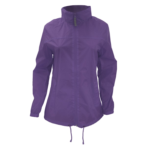 B&C Dam/Damer Sirocco Lätt Vindtät, Duschskyddad & Purple 2XL