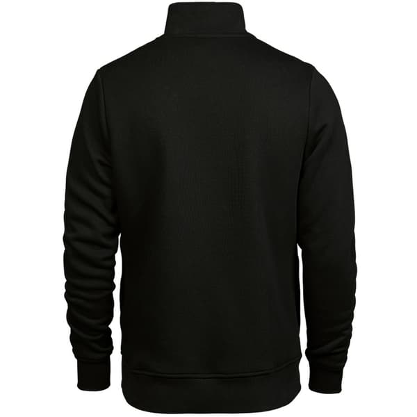 Tee Jays Herr Halv Zip Sweatshirt M Svart Black M