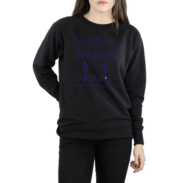 Beetlejuice Dam/Ladies Strange And Unusual Sweatshirt L Blac Black L