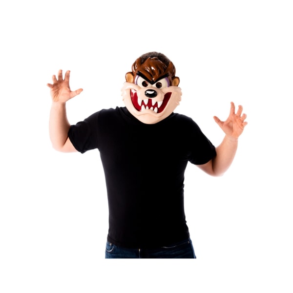 Space Jam Tasmanian Devil 1/2 Mask One Size Brun/Beige Brown/Beige One Size