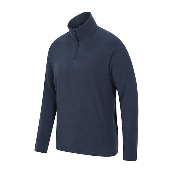 Mountain Warehouse Camber II Fleece Tröja med Halv Dragkedja Herr XL Marinblå Navy XL