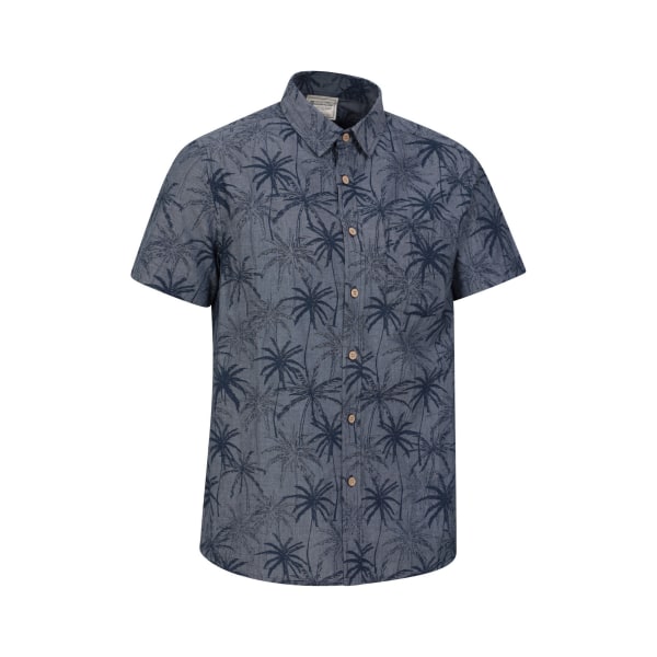Mountain Warehouse Herr Tropical Palm Tree Skjorta XL Mörkblå Dark Blue XL