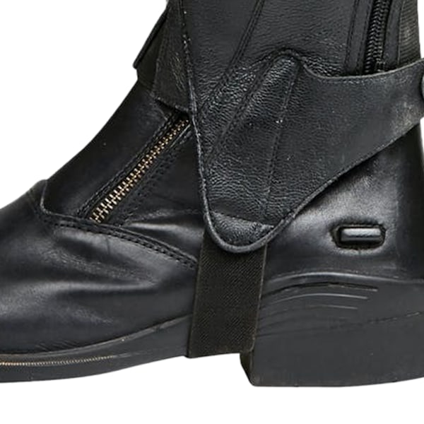 Dublin Unisex Adult Opulent Läder Halvchaps XS Svart Black XS