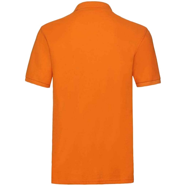 Fruit of the Loom Premium bomullspiké poloskjorta S orange Orange S