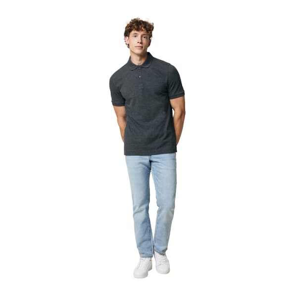 Iqoniq Yosemite Pikétröja för män S Heather Anthracite Heather Anthracite S