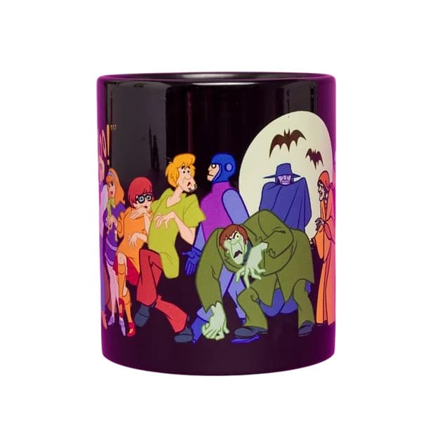 Scooby Doo Spooky Line Up Mugg One Size Svart Black One Size