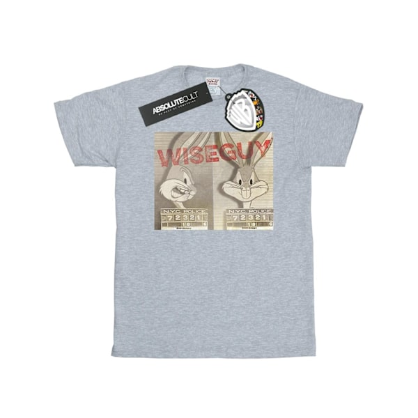 Looney Tunes Girls Wise Guy Bomull T-shirt 9-11 År Sports Grå Sports Grey 9-11 Years