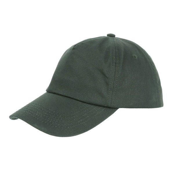 Regatta Professional Unisex Vuxen 5-Panel Baseballkeps One Size Dark Green One Size