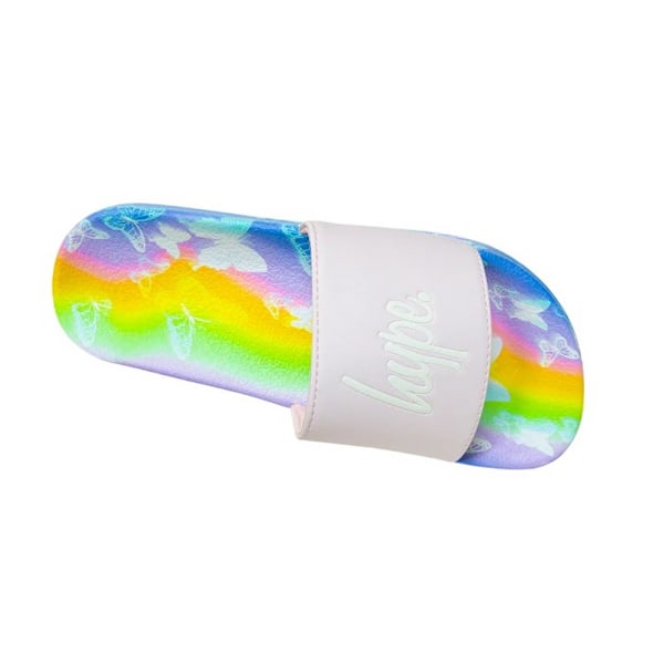 Hype Girls Strobe Butterfly Script Sliders 1 UK Multicoloured Multicoloured 1 UK