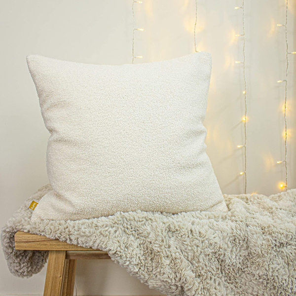 Furn Malham Kuddfodral 30cm x 50cm Ivory Ivory 30cm x 50cm