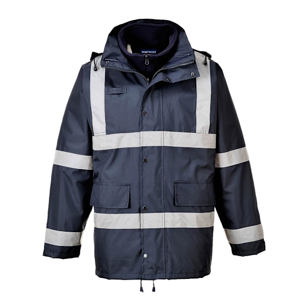 Portwest Iona 3-i-1 Trafikjacka för män XL Marinblå Navy XL
