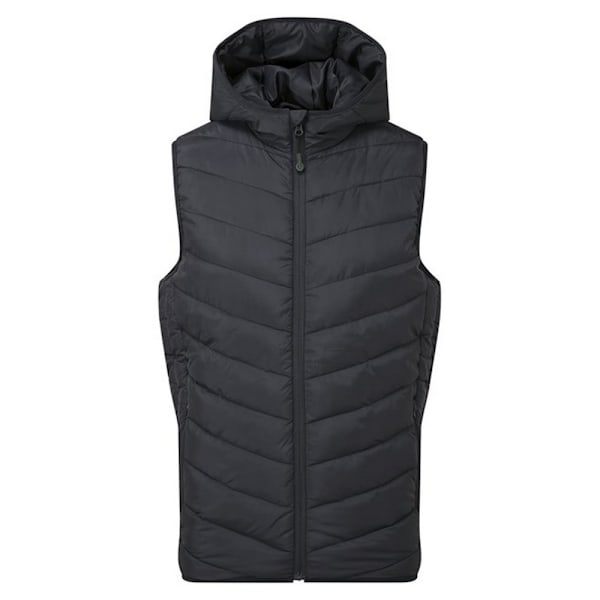 2786 Herr Taurus Vadderad Återvunnen Body Warmer 3XL Svart Black 3XL