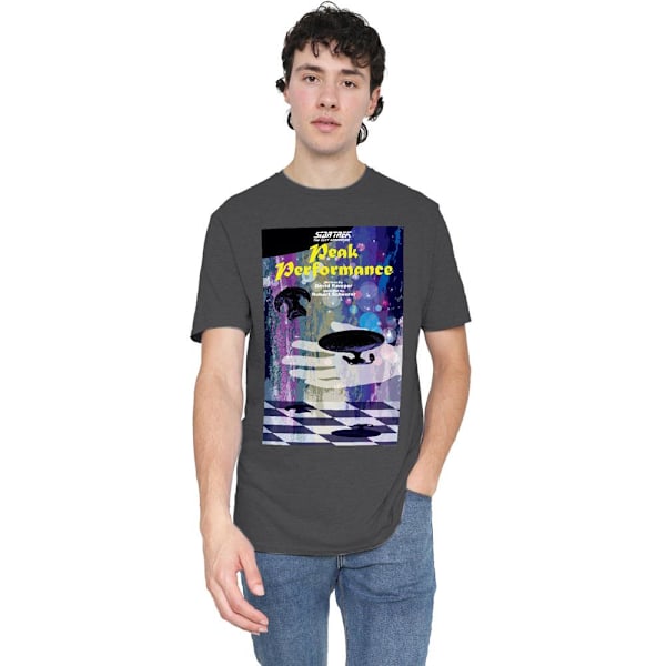 Star Trek Unisex Vuxen The Next Generation Säsong 2 Avsnitt 21 Charcoal M