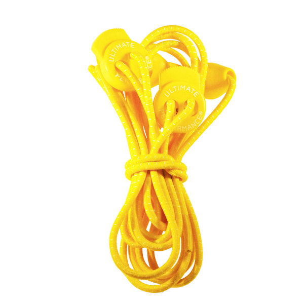 Ultimate Performance Elastiska Skosnören One Size Gul Yellow One Size